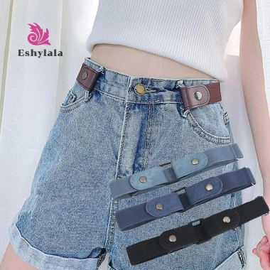 Thắt lưng co giãn không khóa cho jean nam nữ thiết kế mới thoải mái chỉ 36.800₫