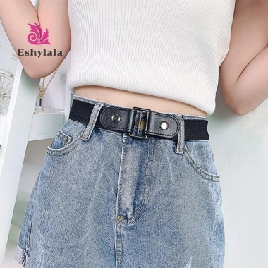 Thắt lưng co giãn không khóa cho jean nam nữ thiết kế mới thoải mái chỉ 36.800₫