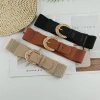 Thắt Lưng Da Bản Rộng Co Giãn Phong Cách Vintage Đen Cho Nữ - Giá Ưu Đãi 78.088 VND