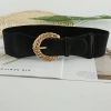 Thắt Lưng Da Bản Rộng Co Giãn Phong Cách Vintage Đen Cho Nữ - Giá Ưu Đãi 78.088 VND 8