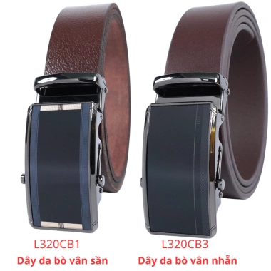 Thắt lưng da bò nam Paganda PGL320CB1/CB3 - Khóa lăn tự động cao cấp, chỉ 190k 6