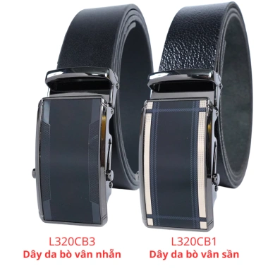 Thắt lưng da bò nam Paganda PGL320CB1/CB3 - Khóa lăn tự động cao cấp, chỉ 190k 7