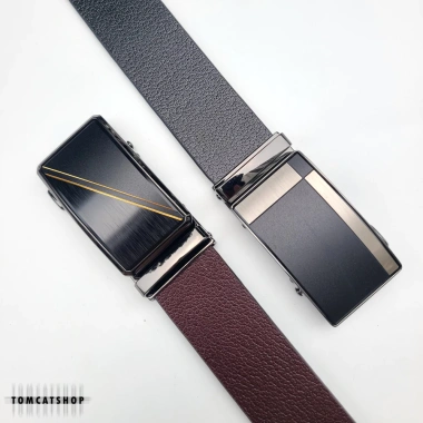Thắt Lưng Da Bò Sần Nguyên Miếng Khoá Đúc Tự Động - Lịch Lãm, Giá ưu đãi 288k 4