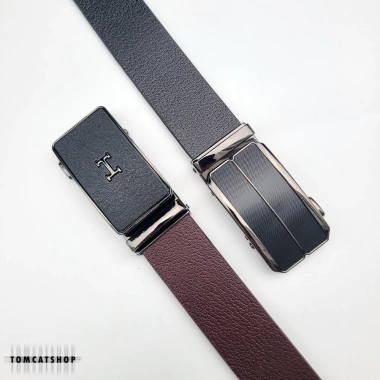 Thắt Lưng Da Bò Sần Nguyên Miếng Khoá Đúc Tự Động - Lịch Lãm, Giá ưu đãi 288k 5