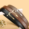Thắt lưng da bò thật nam nữ 2.8cm thời trang sang trọng công sở giá 127k 3