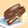 Thắt lưng da bò thật nam nữ 2.8cm thời trang sang trọng công sở giá 127k 4