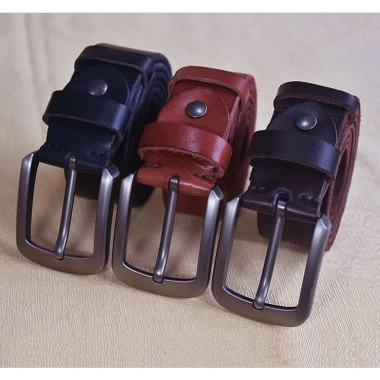Thắt Lưng Da Bò Tự Nhiên Nam Không Sandwich, Khóa Gài Đẹp, Giá 209.000đ Giảm Sốc 9