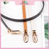 Thắt lưng da mỏng trắng xám MYPANDA nữ, khóa chốt điều chỉnh, hợp quần jean mùa hè 7