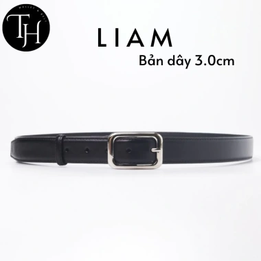 Thắt lưng da nam Liam TH HANDMADE - Dây nịt da bò cao cấp 3.0cm hộp và đinh đục, giảm giá 276k 9