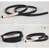 Thắt Lưng Da Nữ Sang Trọng Khóa Kim Loại Mạ Vàng - Giá ưu đãi 82,156₫ 2