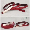 Thắt Lưng Da Nữ Sang Trọng Khóa Kim Loại Mạ Vàng - Giá ưu đãi 82,156₫ 3