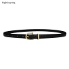 Thắt lưng da nữ thời trang kim loại khóa xu hướng - Độc đáo, chất lượng cao, giá 35.750 4