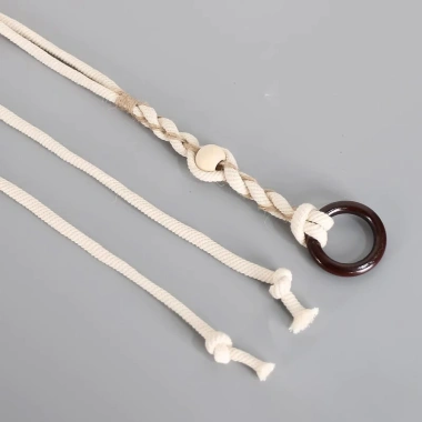 Thắt lưng dân tộc cổ điển màu trắng - Phụ kiện Hanfu sang trọng, giá chỉ 65.782₫ 6