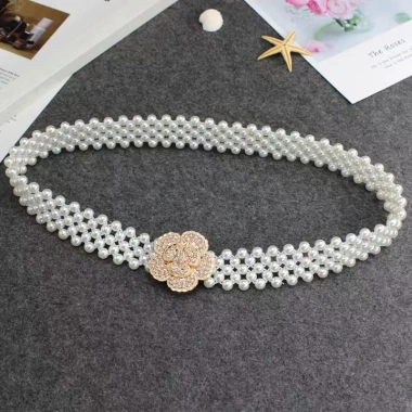 Thắt Lưng Dây Chuỗi Ngọc Trai Đính Pha Lê Sang Trọng Thanh Lịch Nữ 79.970 VND 17