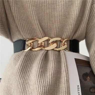 Thắt Lưng Dây Xích Co Giãn Kim Loại Vàng/Bạc Thời Trang Nữ - Giá 81.503 VND 4 Thắt Lưng Dây Xích Co Giãn Kim Loại Vàng/Bạc Thời Trang Nữ - Giá 81.503 VND 4