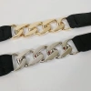 Thắt Lưng Dây Xích Co Giãn Kim Loại Vàng/Bạc Thời Trang Nữ - Giá 81.503 VND 8