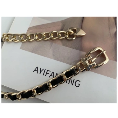 Thắt lưng dây xích kim loại dài, sang trọng phối tua rua, hợp quần jeans nữ 8 Thắt lưng dây xích kim loại dài, sang trọng phối tua rua, hợp quần jeans nữ 8