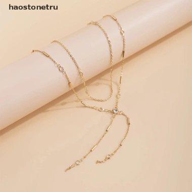 Thắt Lưng Dây Xích Mảnh Xỏ Hạt Đá Aesthetic Cổ Điển - Gợi Cảm, Giá Ưu Đãi 91.190₫ 4