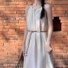 Thắt lưng đính cườm sang trọng và dây chuyền da dệt thời trang nữ Giá chỉ 39.600 VND 7
