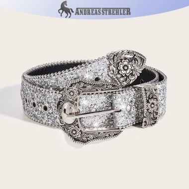 Thắt lưng kim cương giả Gothic nữ - Da PU phong cách Tây Y2K, giảm giá 20% 4 Thắt lưng kim cương giả Gothic nữ - Da PU phong cách Tây Y2K, giảm giá 20% 4