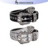 Thắt lưng kim cương giả Gothic nữ - Da PU phong cách Tây Y2K, giảm giá 20% 8