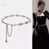 Thắt lưng kim loại hoa dây xích retro phù hợp đầm nữ và jean, giảm còn 81.290₫ 3