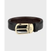 Thắt lưng MB Horseshoe Buckle 30mm Da bê 2 mặt, khóa mạ vàng sang trọng, giá ưu đãi 4,535,000 VND 2