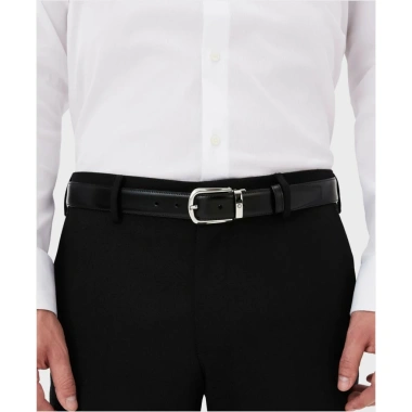 Thắt lưng MB Horseshoe Buckle 30mm Da bê 2 mặt, khóa mạ vàng sang trọng, giá ưu đãi 4,535,000 VND 8 Thắt lưng MB Horseshoe Buckle 30mm Da bê 2 mặt, khóa mạ vàng sang trọng, giá ưu đãi 4,535,000 VND 8