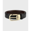 Thắt lưng MB Horseshoe Buckle 30mm Da bê 2 mặt, khóa mạ vàng sang trọng, giá ưu đãi 4,535,000 VND 10