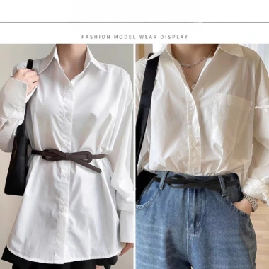 Thắt lưng mỏng cổ điển nam nữ phù hợp quần jeans, giảm giá 20%, giá chỉ 40.700 VND
