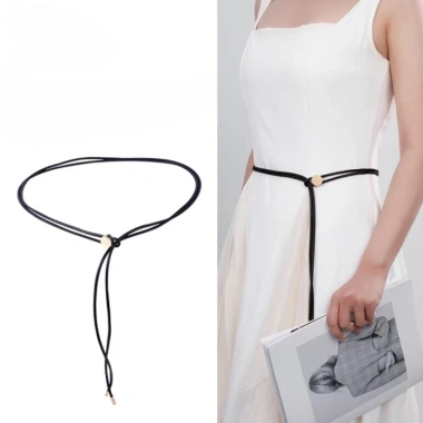 Thắt lưng mỏng nữ dây da mềm, dễ điều chỉnh - Giá ưu đãi 39.600 VND 2