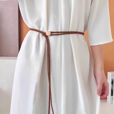 Thắt lưng mỏng nữ dây da mềm, dễ điều chỉnh - Giá ưu đãi 39.600 VND 4