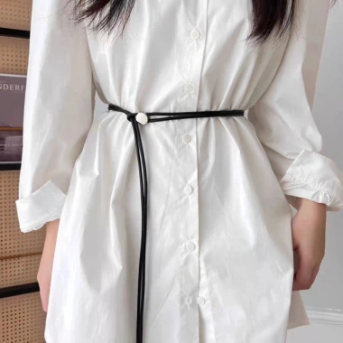 Thắt lưng mỏng nữ dây da mềm, dễ điều chỉnh - Giá ưu đãi 39.600 VND 5