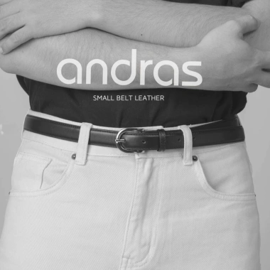 Thắt lưng nam 2cm da bò Mastrotto Compact Belt khóa kim Andras - Giá chỉ 269k