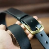 Thắt lưng nam 34mm Da bò nguyên miếng, đinh đục, khoá đồng thau Bm5 - 275k 6