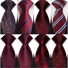 Thắt Lưng Nam 8cm Cổ Điển Marron Burgundy - Phù hợp tiệc cưới, kinh doanh