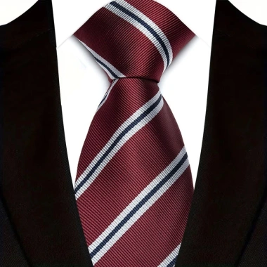 Thắt Lưng Nam 8cm Cổ Điển Marron Burgundy - Phù hợp tiệc cưới, kinh doanh