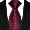 Thắt Lưng Nam 8cm Cổ Điển Marron Burgundy - Phù hợp tiệc cưới, kinh doanh 7