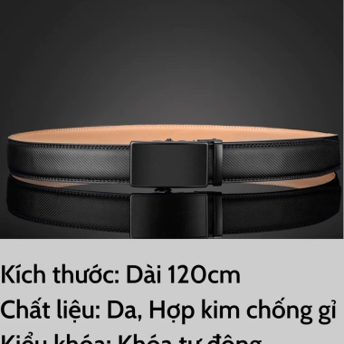 Thắt lưng nam Ba Vy FASHION TL06 Dây nịt hợp kim chống gỉ, khóa tự động, giá 189.000đ