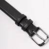 Thắt lưng nam bản nhỏ 2.3cm Liena Belt da Microfiber khóa kim Andras cao cấp 5