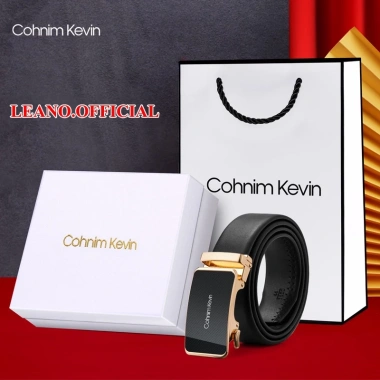 Thắt lưng nam cao cấp Cohim Kevin - Dây nịt LEANO sang trọng, giảm giá 210.000đ 2