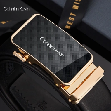 Thắt lưng nam cao cấp Cohim Kevin - Dây nịt LEANO sang trọng, giảm giá 210.000đ 3