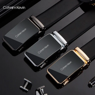 Thắt lưng nam cao cấp Cohim Kevin - Dây nịt LEANO sang trọng, giảm giá 210.000đ 4