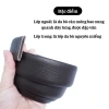 Thắt lưng nam cao cấp da bò thật, khóa gạt B14 - Sang trọng, bền bỉ, giá 380.000₫ 6