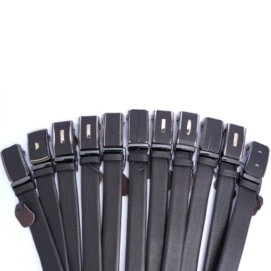 Thắt lưng nam cao cấp da bò thật, khóa gạt B14 - Sang trọng, bền bỉ, giá 380.000₫