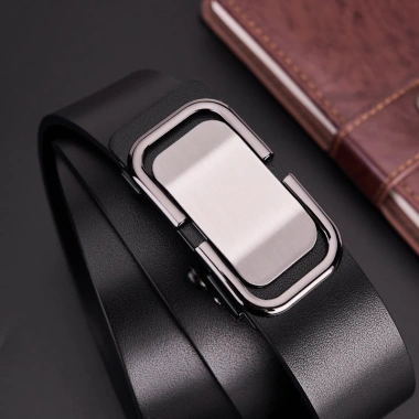 Thắt Lưng Nam Cao Cấp Da Thật Khóa Tự Động BEE GEE - Công Sở, Giá 511.500₫