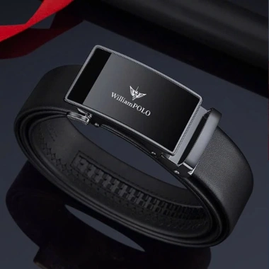 Thắt lưng nam cao cấp WilliamPOLO da bò FULL hộp POLO2.722P 02 Giá ưu đãi 525.000₫