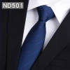 Thắt Lưng Nam Công Sở 8cm Cà Vạt Xanh Navy Sọc Đậm - Giá 71.280đ 4
