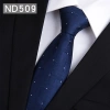 Thắt Lưng Nam Công Sở 8cm Cà Vạt Xanh Navy Sọc Đậm - Giá 71.280đ 9