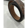 Thắt Lưng Nam Da Bò 1 Lớp Dập Vân Cá Sấu Andromeda Nâu Đậm Khóa Tự Động - Sang Trọng, Giá Ưu Đãi 209.000₫ 8